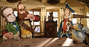 Szenenbild aus dem Film „Die Piraten! Ein Haufen merkwürdiger Typen“