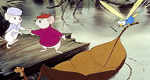 Szenenbild aus dem Film „Bernard und Bianca - Die Mäusepolizei“