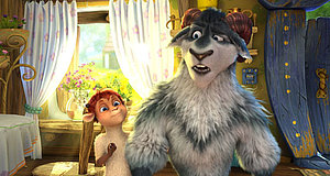 Szenenbild aus dem Film „Völlig von der Wolle - Ein määahrchenhaftes Kuddelmuddel“