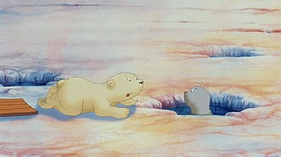 Szenenbild aus dem Film „Der kleine Eisbär“