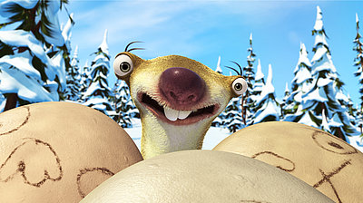 Szenenbild aus dem Film „Ice Age 3 - Die Dinosaurier sind los“