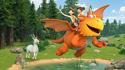 Szenenbild aus dem Film „Zogg und die Retter der Lüfte“