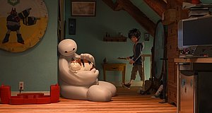 Szenenbild aus dem Film „Baymax - Riesiges Robowabohu“