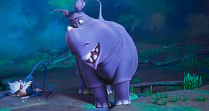 Szenenbild aus dem Film „Jazzy - Chaos im Regenwald“ Szenenbild aus dem Film „Jazzy - Chaos im Regenwald“