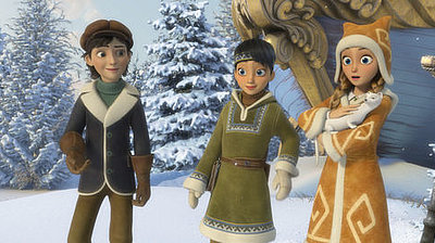 Szenenbild aus dem Film „Die Schneekönigin 3 - Feuer und Eis“