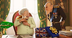 Szenenbild aus dem Film „Royal Corgi - Der Liebling der Queen“