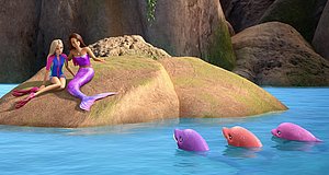 Szenenbild aus dem Film „Barbie – Die Magie der Delfine“