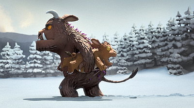 Szenenbild aus dem Film „Das Grüffelokind“