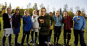 Szenenbild aus dem Film „The Liverpool Goalie - Oder: Wie man die Schulzeit überlebt“