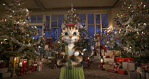 Szenenbild aus dem Film „Pettersson und Findus - Das schönste Weihnachten überhaupt“
