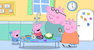 Szenenbild aus dem Film „Peppa und das neue Baby – Das Kinoerlebnis“