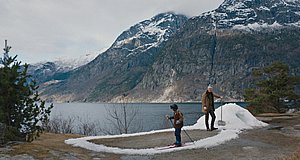 Szenenbild aus dem Film „Knerten und das große Weihnachtsabenteuer“