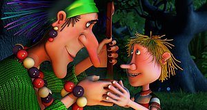 Szenenbild aus dem Film „Gummi-Tarzan - Ivan kommt groß raus“