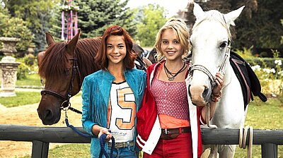 Szenenbild aus dem Film „Bibi & Tina - Der Film“