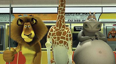 Szenenbild aus dem Film „Madagascar“