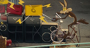 Szenenbild aus dem Film „Coyote vs. ACME“ Szenenbild aus dem Film „Coyote vs. ACME“