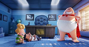 Szenenbild aus dem Film „Captain Underpants: Der supertolle erste Film“