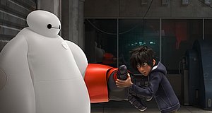 Szenenbild aus dem Film „Baymax - Riesiges Robowabohu“