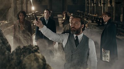 Szenenbild aus dem Film „Phantastische Tierwesen: Dumbledores Geheimnisse“