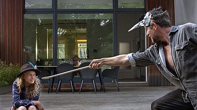 Szenenbild aus dem Film „Mein Vater, die Wurst“