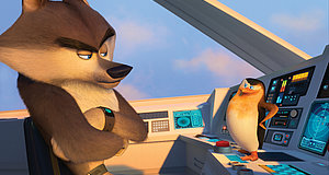 Szenenbild aus dem Film „Die Pinguine aus Madagascar“