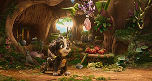 Szenenbild aus dem Film „Paw Patrol: Der Dino Film“ Szenenbild aus dem Film „Paw Patrol: Der Dino Film“