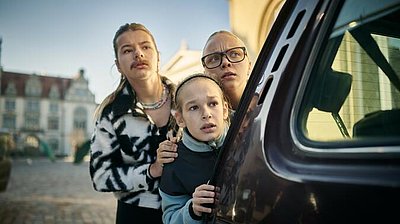 Szenenbild aus dem Film „Spuk unterm Riesenrad“