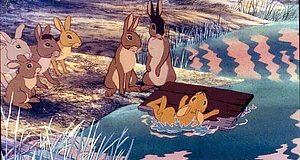 Szenenbild aus dem Film „Watership Down - Unten am Fluss“