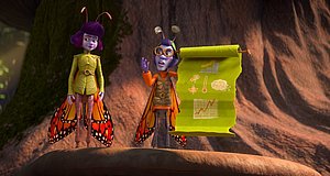 Szenenbild aus dem Film „Butterfly Tale - Ein Abenteuer liegt in der Luft“