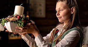 Szenenbild aus dem Film „Lucia und der Weihnachtsmann 2 - Der Kristall des Winterkönigs“