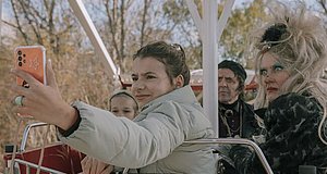 Szenenbild aus dem Film „Spuk unterm Riesenrad“