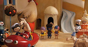 Szenenbild aus dem Film „Das Sandmännchen - Abenteuer im Traumland“