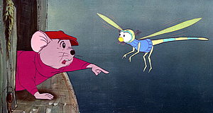 Szenenbild aus dem Film „Bernard und Bianca - Die Mäusepolizei“