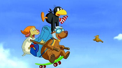 Szenenbild aus dem Film „Der kleine Rabe Socke“
