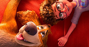 Szenenbild aus dem Film „Charlie der Superhund“ Szenenbild aus dem Film „Charlie der Superhund“