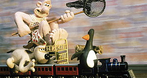 Szenenbild aus dem Film „Wallace & Gromit: Die Techno-Hose“