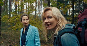 Szenenbild aus dem Film „Pferd am Stiel“