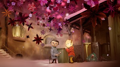 Szenenbild aus dem Film „Tony, Shelly und das magische Licht“