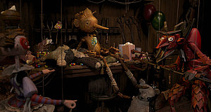 Szenenbild aus dem Film „Guillermo del Toros Pinocchio“