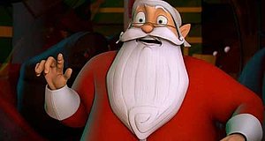 Szenenbild aus dem Film „Santa Claus und der Zauberkristall - Jonas rettet Weihnachten“