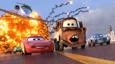 Szenenbild aus dem Film „Cars 2“