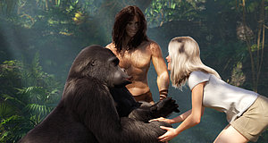 Szenenbild aus dem Film „Tarzan 3D“