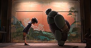 Szenenbild aus dem Film „Baymax - Riesiges Robowabohu“