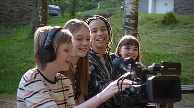 Szenenbild aus dem Film „Ab morgen bin ich mutig“