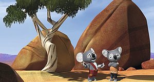 Szenenbild aus dem Film „Blinky Bill - Das Meer der weißen Drachen“