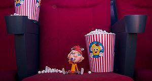 Szenenbild aus dem Film „Die Heinzels – Neue Mützen, neue Mission“