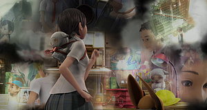 Szenenbild aus dem Film „Haruka und der Zauberspiegel“