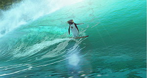Szenenbild aus dem Film „Könige der Wellen“