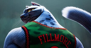 Szenenbild aus dem Film „G.O.A.T. - Bock auf große Sprünge“