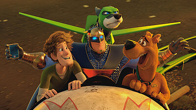 Szenenbild aus dem Film „Scooby! Voll verwedelt“
